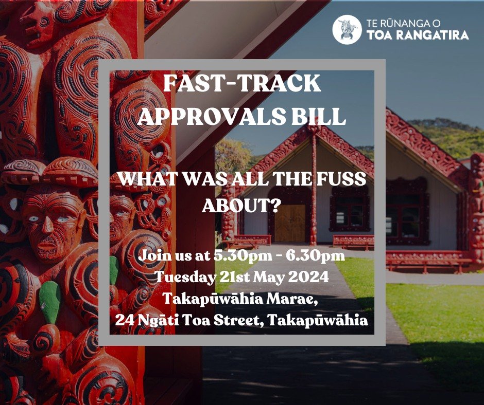 🌱 LEARN MORE ABOUT THE FAST-TRACK APPROVALS BILL 🌱

Recently many of us participated in the Aukati movement where we made a stand regarding the Fast-Track Approvals Bill. 

But what was all the fuss about? What&rsquo;s the Bill all about? And why s