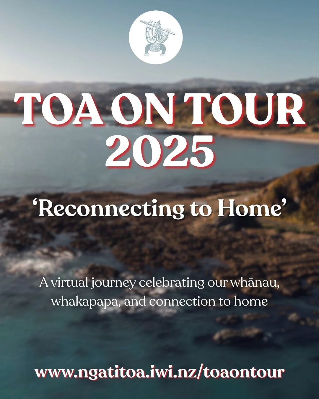✨ Toa on Tour 2025 ✨
Our whakapapa and our whenua ground us as Ngāti Toa Rangatira.
This year, instead of travelling across the motu, Toa on Tour brings our whānau home through a special video series — sharing stories of who we are and where