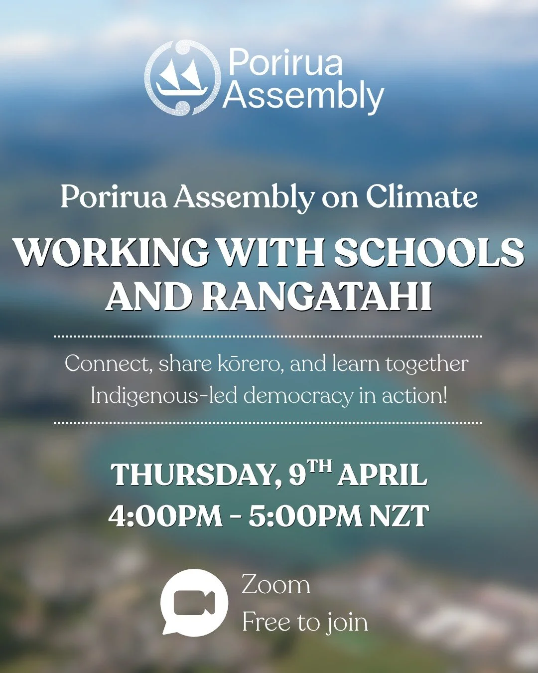 Porirua Assembly on Climate | Working with School and Rangatahi