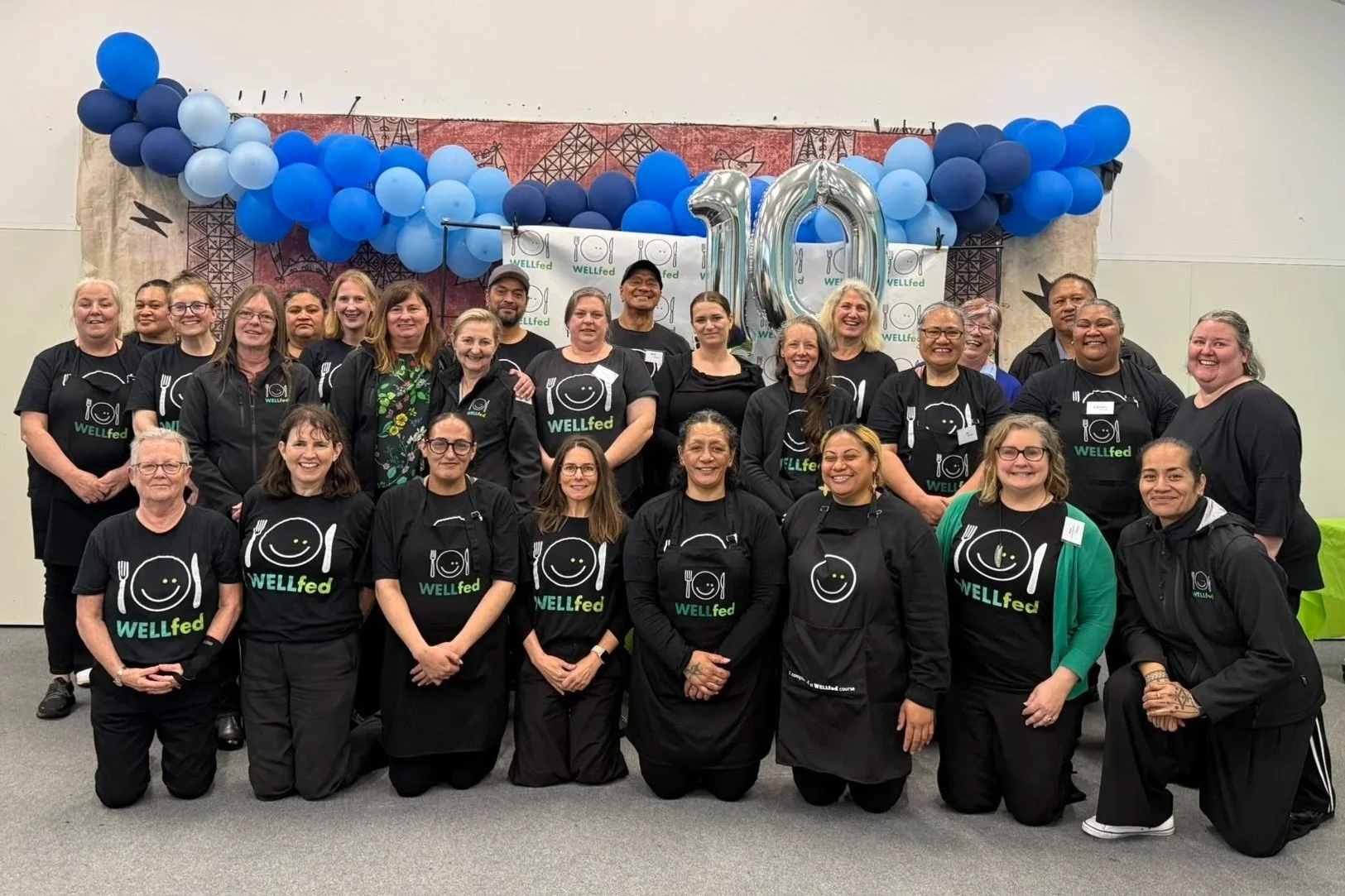 WELLfed team celebrate 10 years