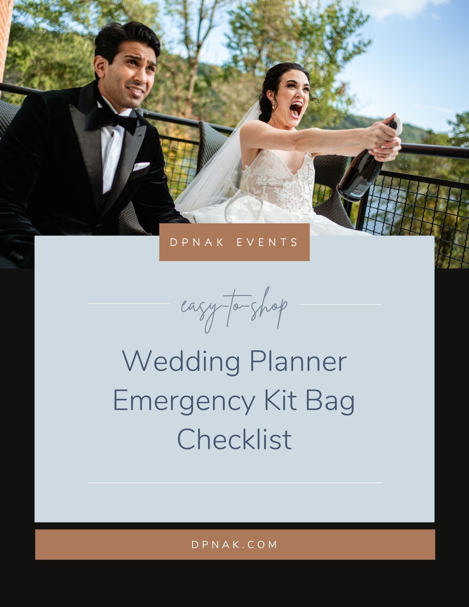 Wedding Day Emergency Kit Checklist