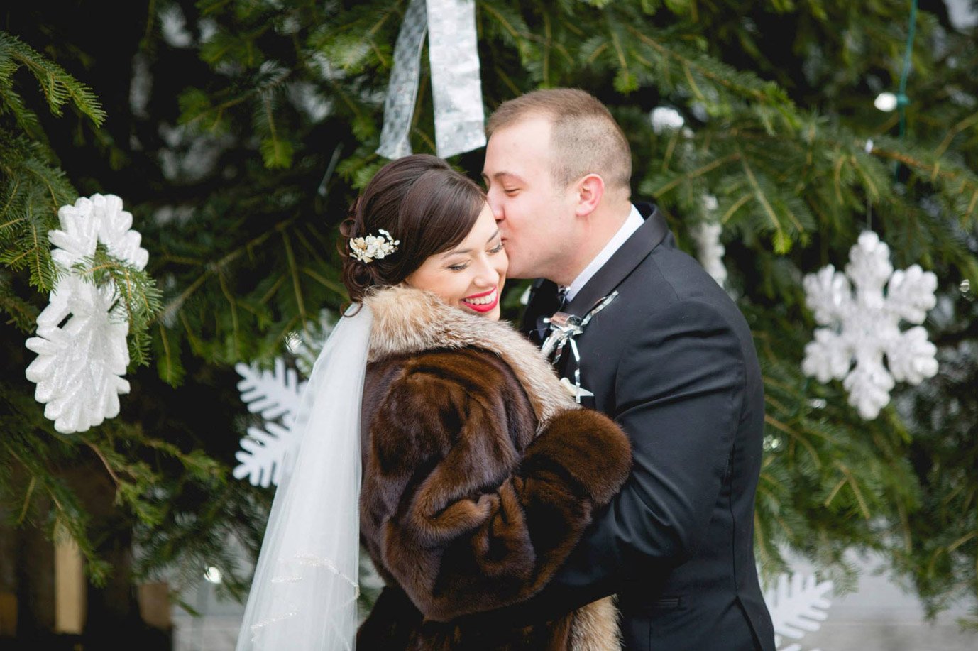Winter Wedding at Scranton Cultural Center by DPNAK Events, Photo by Icarus Images