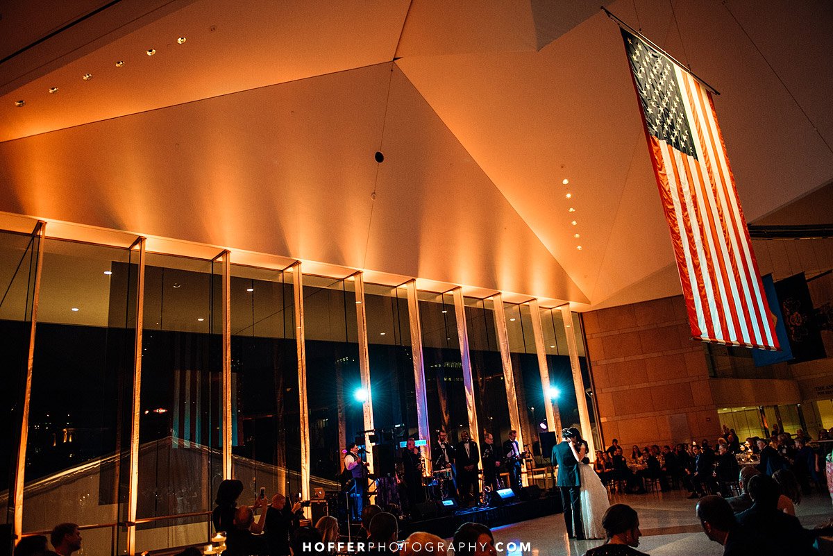 National Constitution Center Wedding in Philadelphia by DPNAK Events, photo by Hoffer Photography