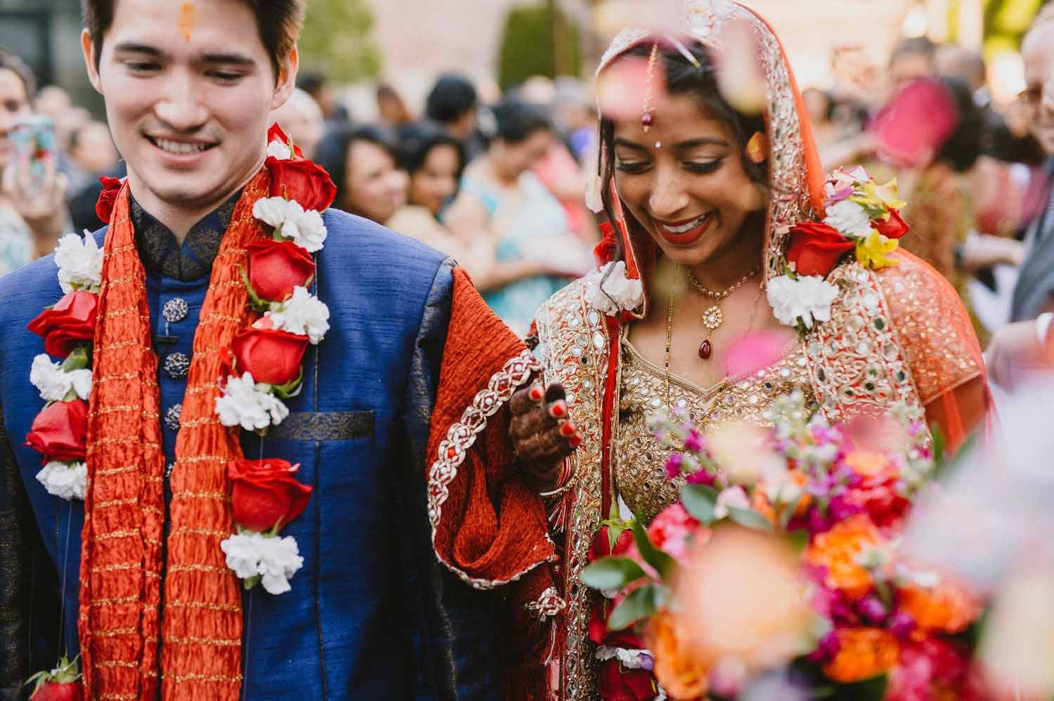 Indian, French, and Japanese Fusion Philadelphia Wedding at Vie Cescaphe by DPNAK Events, photo by Pat Robinson Photography