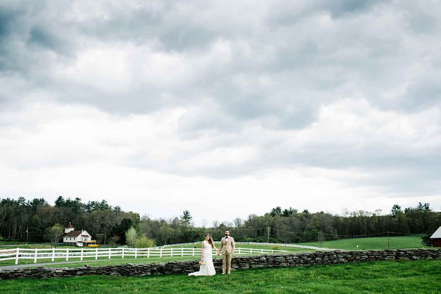 Friedman Farms Wedding with Indoor Ceremony by DPNAK Events, photo by We Laugh We Love