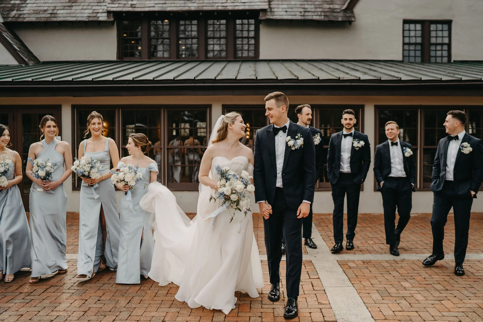 Romantic Spring Wedding at Hotel du Village in New Hope, PA | Madeline and Brendan