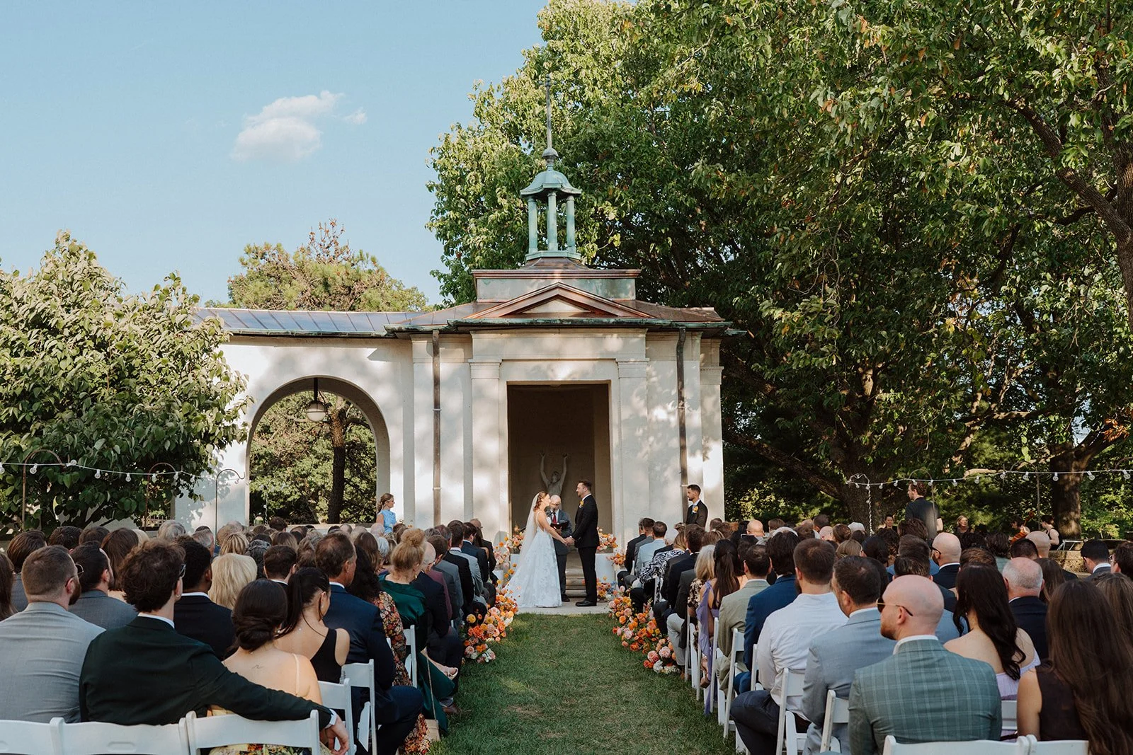 Color-Filled American Swedish Historical Museum Wedding | Amy and Jackson