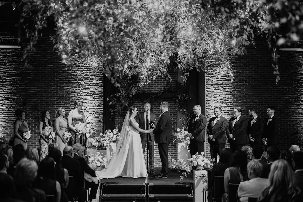 Modern, Black and White Fitler Club Wedding | Ellen and Corey