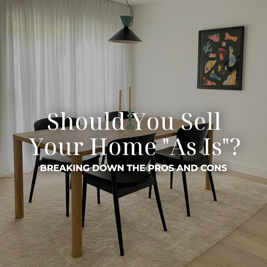 Pros and Cons of Selling Your House “As Is” 