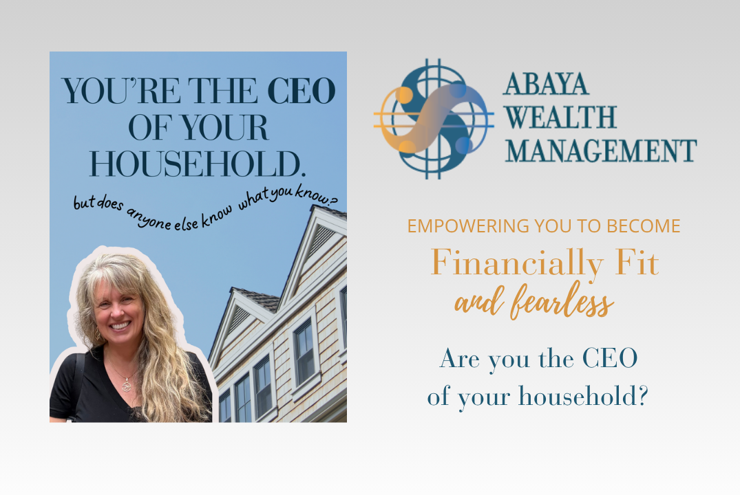 Are You the CEO of Your Household?