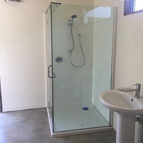 New house shower installation.