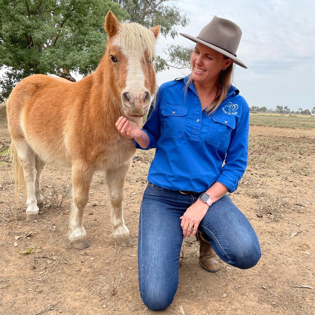 STAFF SPOTLIGHT &gt; Meet Amy!

Amy is our community engagement hero who champions the Horses for Hope program locally by building connections and steering our fundraising ship! Born and bred in the region and our boots on the ground program advocate