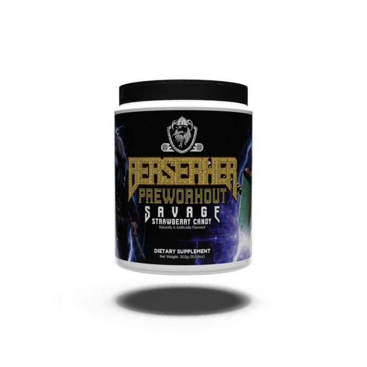 Berserker Strawberry Candy Pre Workout — Valhalla Laboratories