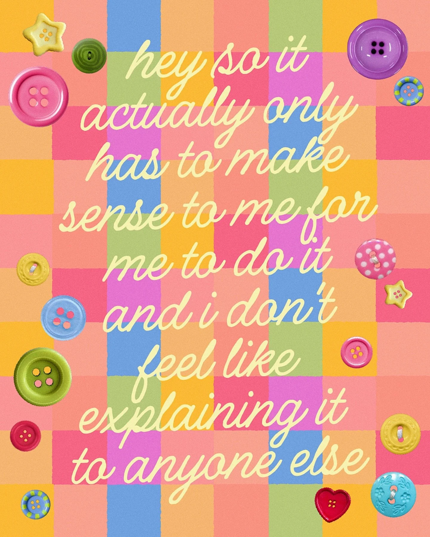 2026 vibes so far ✨😛
&bull;
I&rsquo;m obsessed with this tiktok comment i literally can&rsquo;t stop thinking about it&hellip;.along with some other thoughts to start the new year!! 🩷🌈🧸
&bull;
&bull;
&bull;
@womenoftype #womenoftype #tiktok #fang