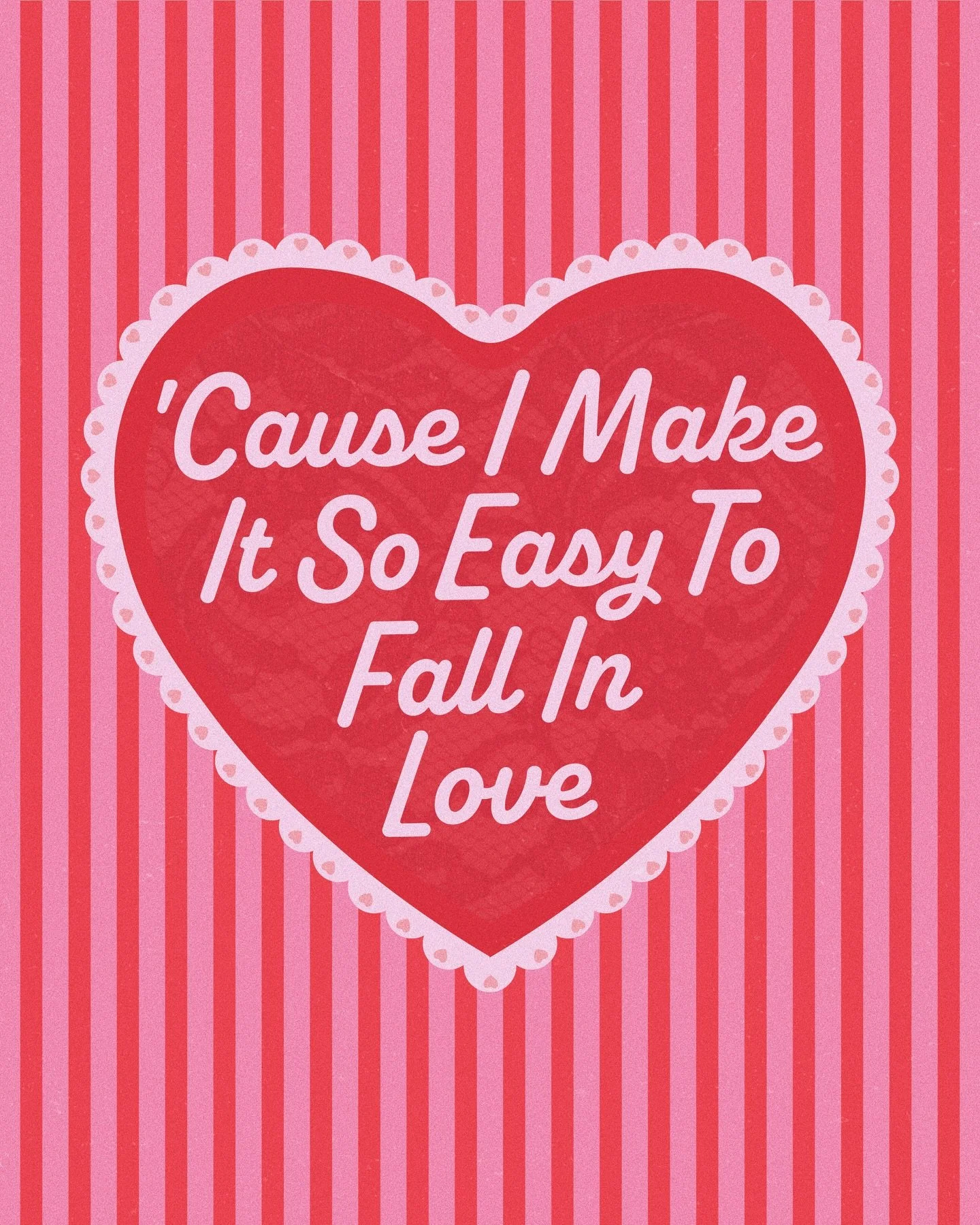 Happy Valentine&rsquo;s Day everyone 🩷 Here are my Valentine&rsquo;s cards for you and the people you love! 💌📬
&bull;
&bull;
&bull;
#valentinesday #womenoftype @womenoftype #graphicdesign #pinterest #fangirl