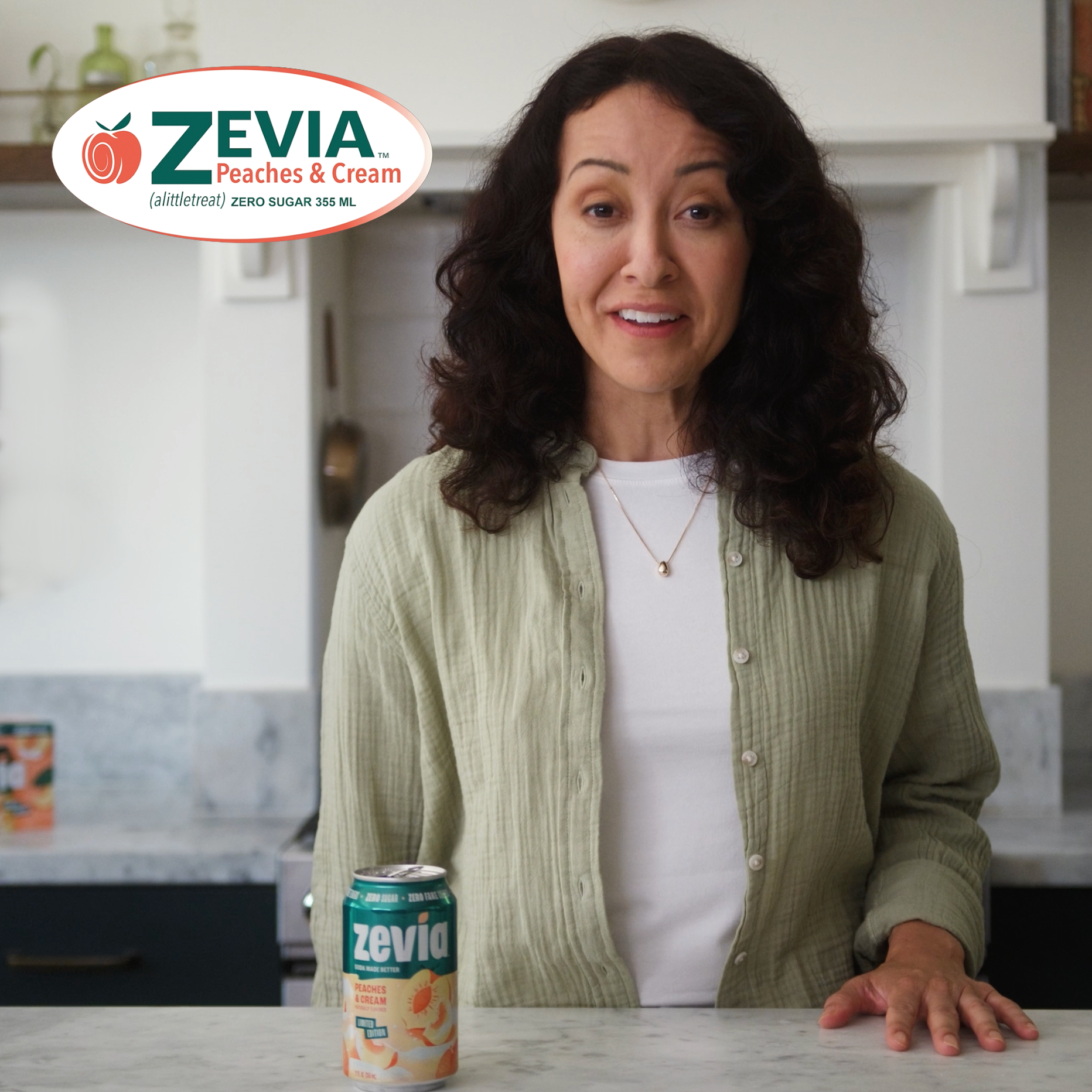 Zevia Peaches & Cream