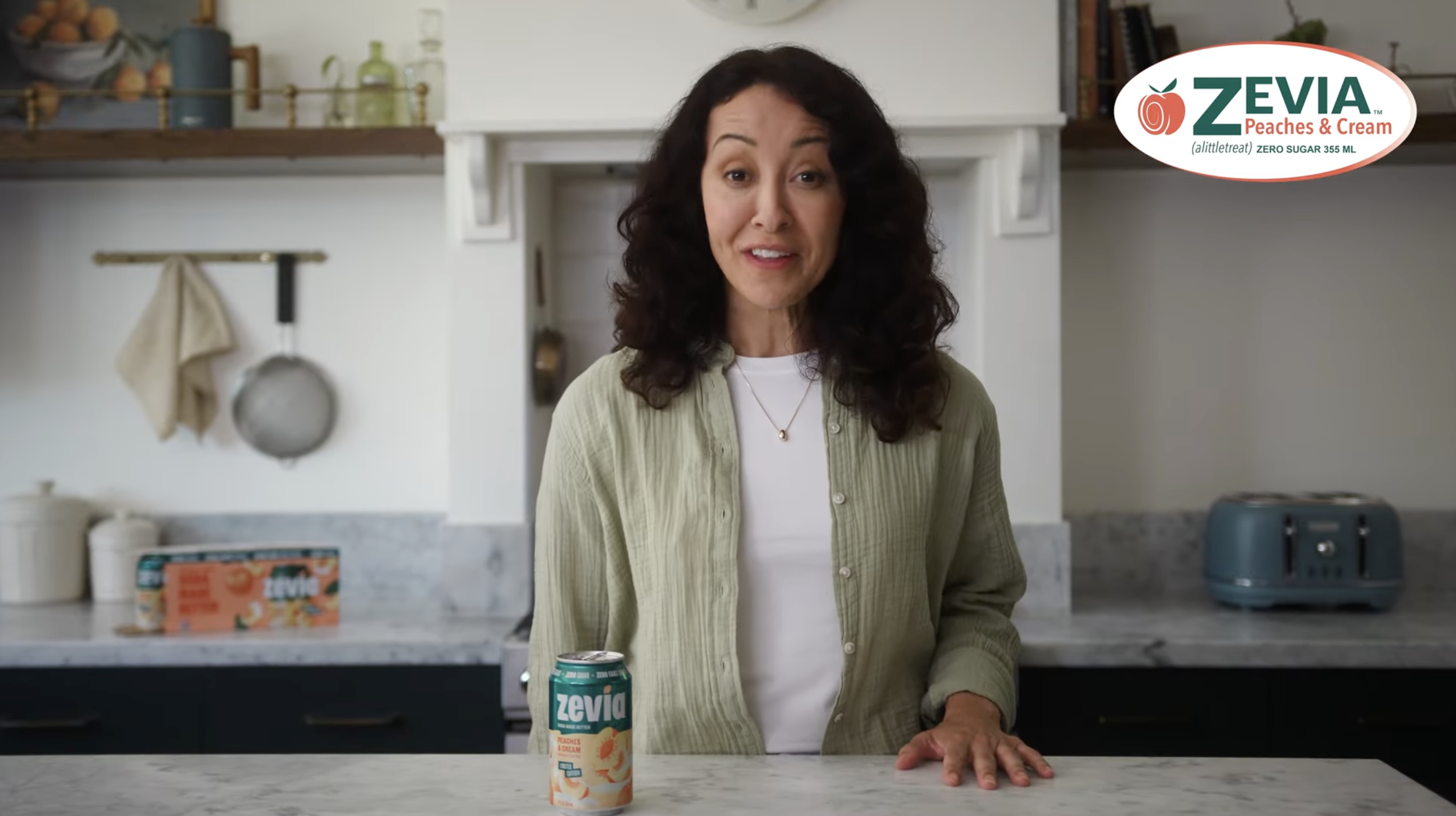 Zevia Peaches & Cream