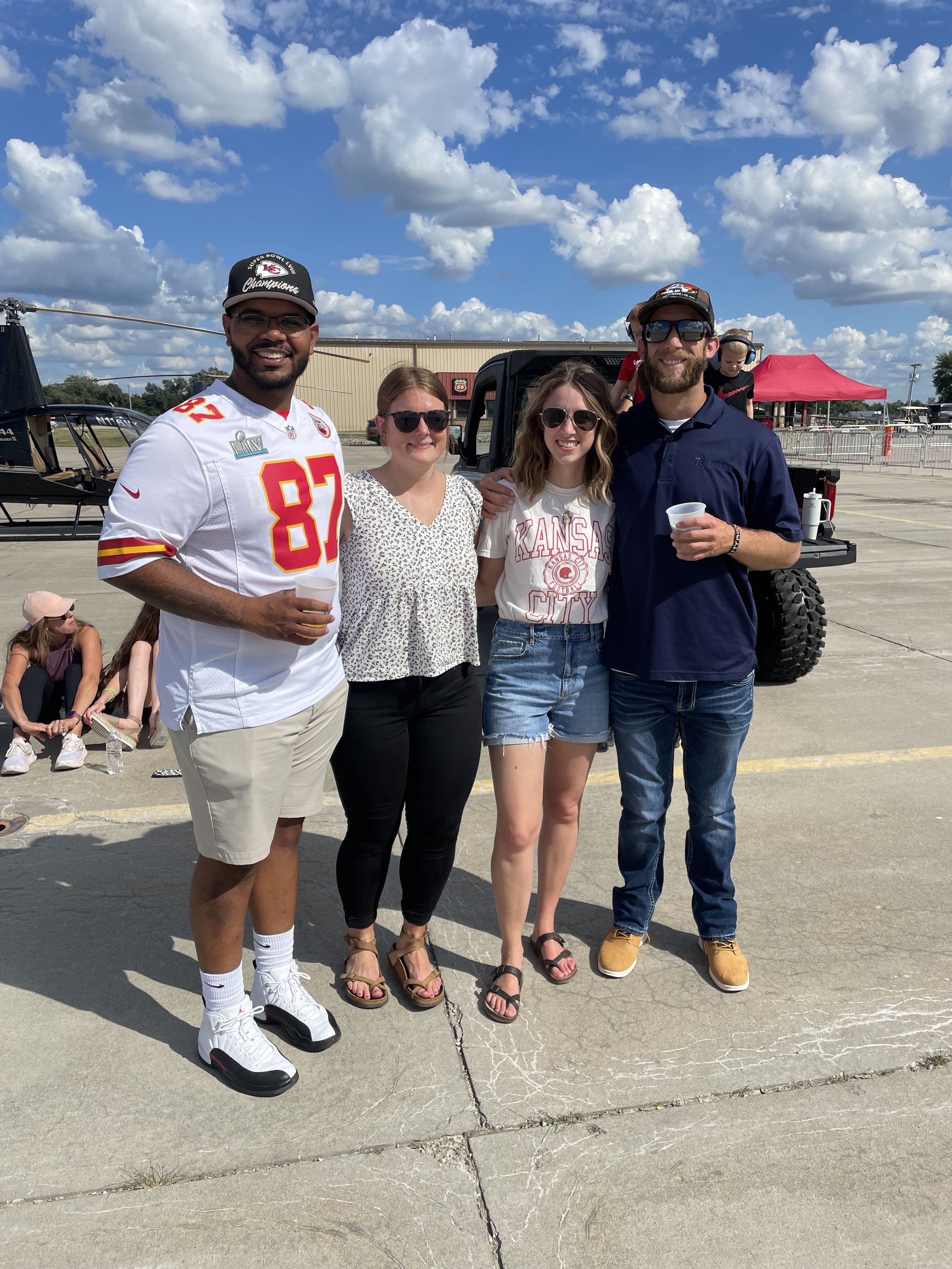 Thunderbirds flight show with friends and my boyfriend! SO EPIC!