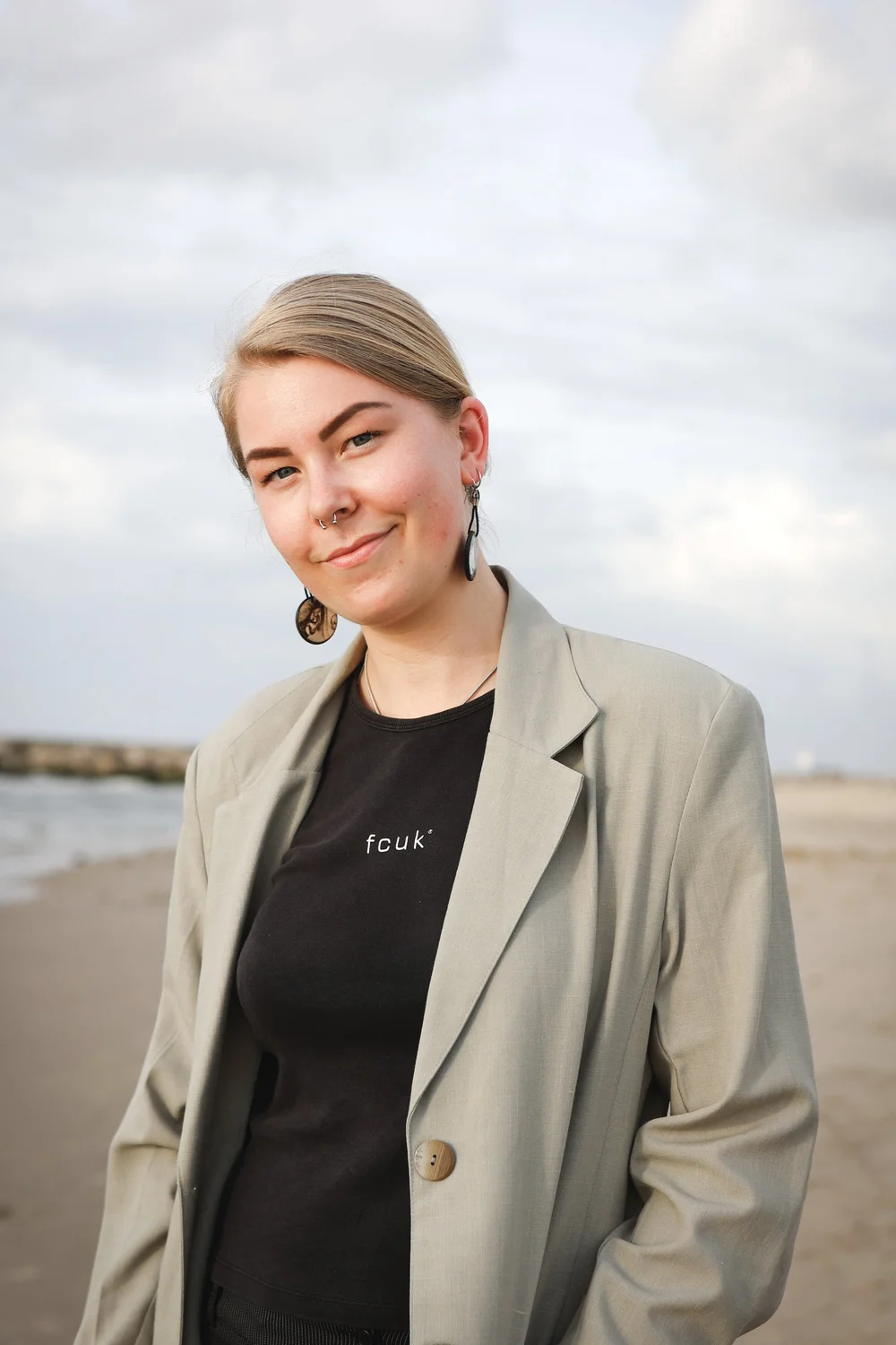  A portrait I took of my classmate, Margo, from Australia. 