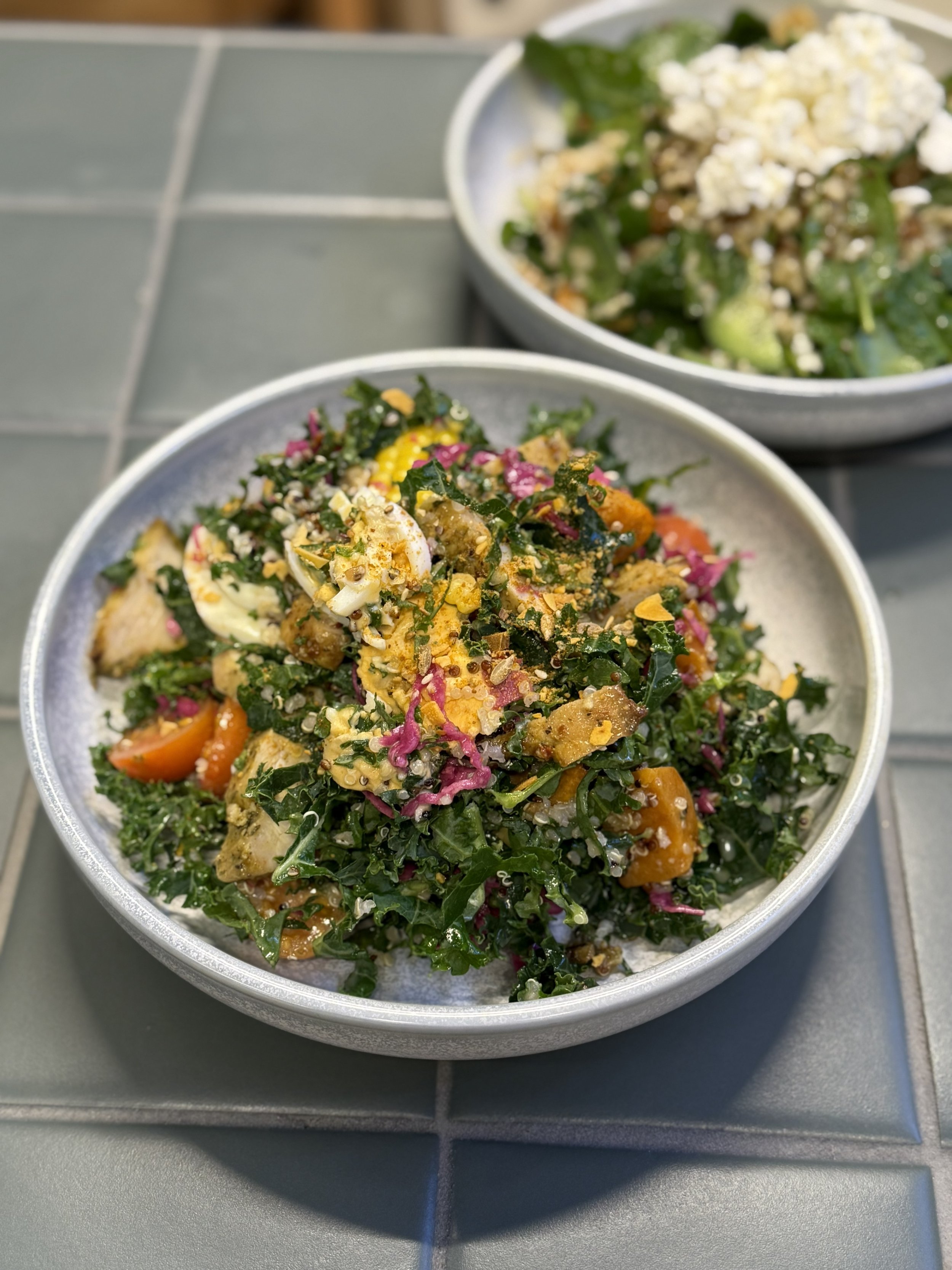 Fresh food served at The Gardens café, Martin Place