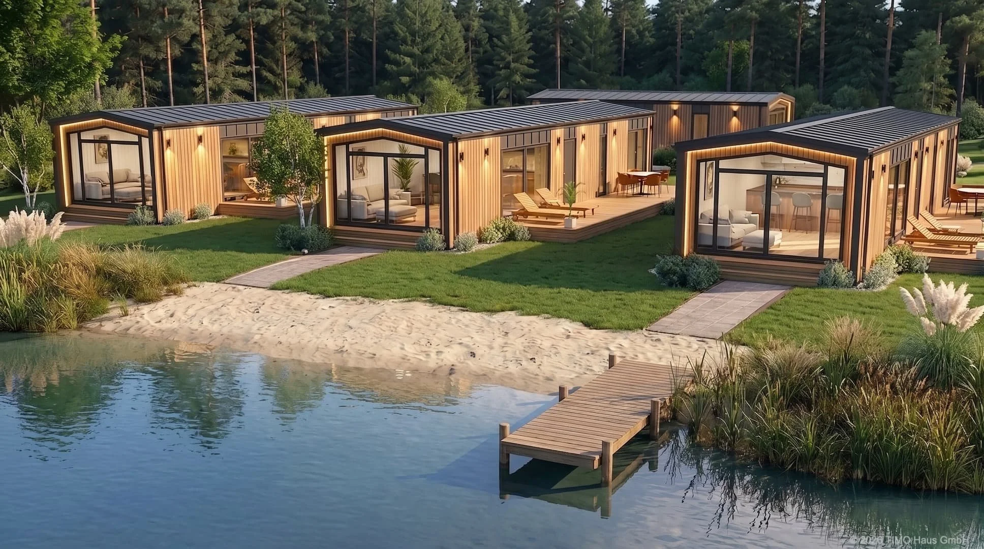 Visualisierung: TIMO Haus Modulhaus.