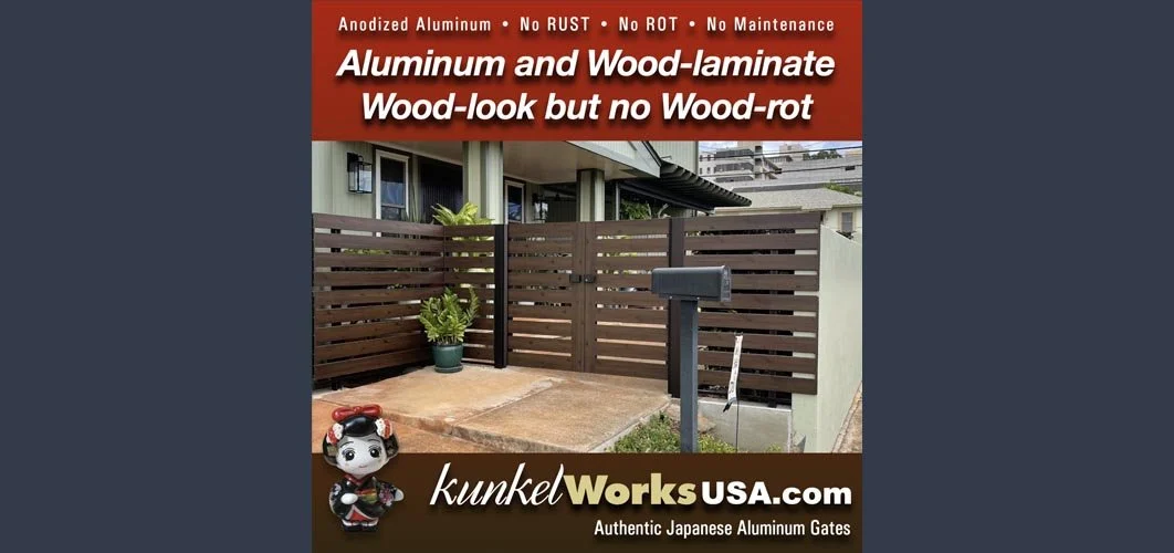 Aluminum Looks Like Wood