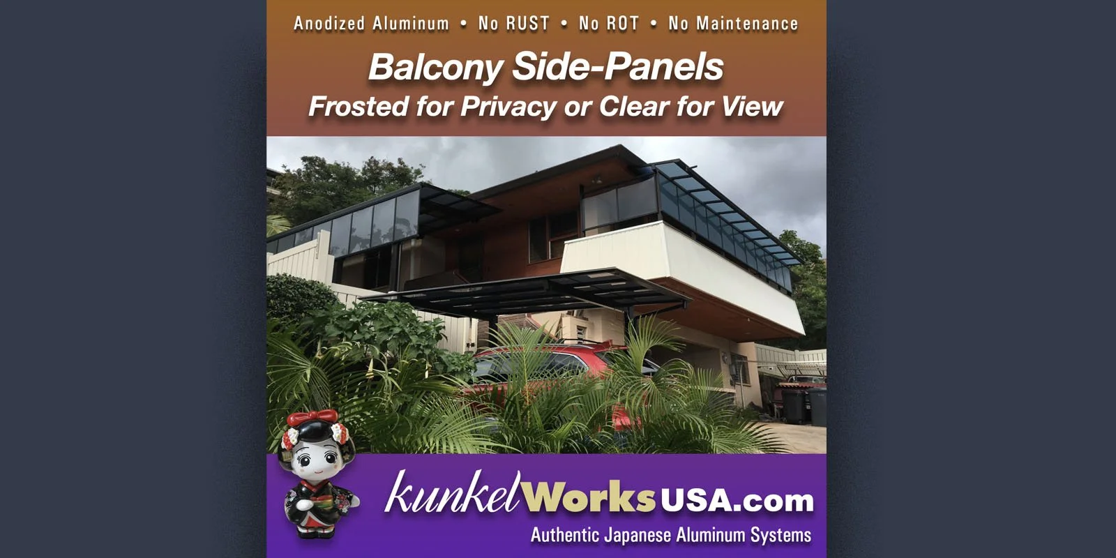 Balcony and Deck Cover