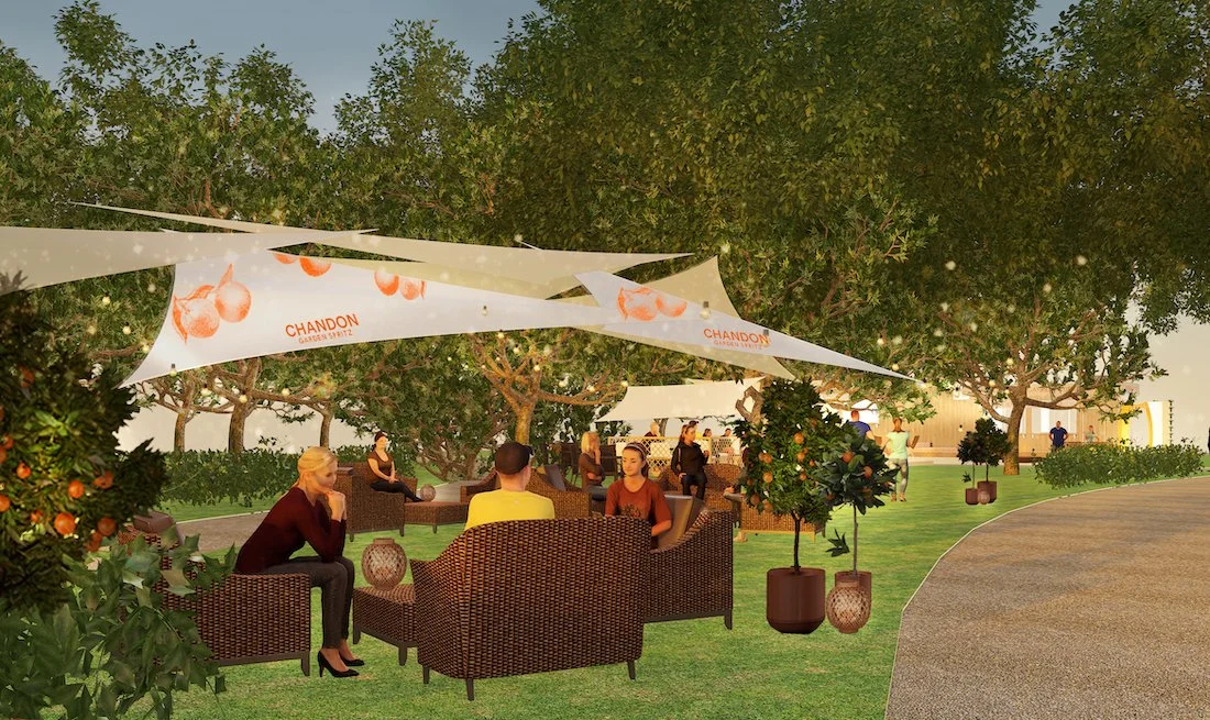 非日常なガーデンリゾート、「CHANDON SECRET GARDEN MIDPARK LOUNGE」がこの夏オープン!
