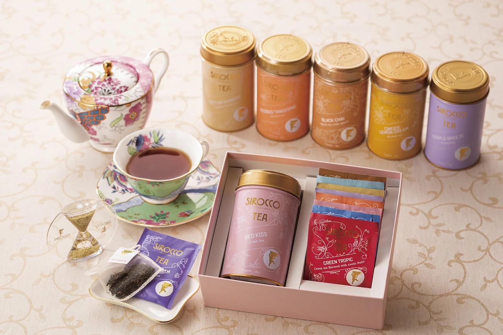 スイスの高級ティーブランド「SIROCCO」の紅茶