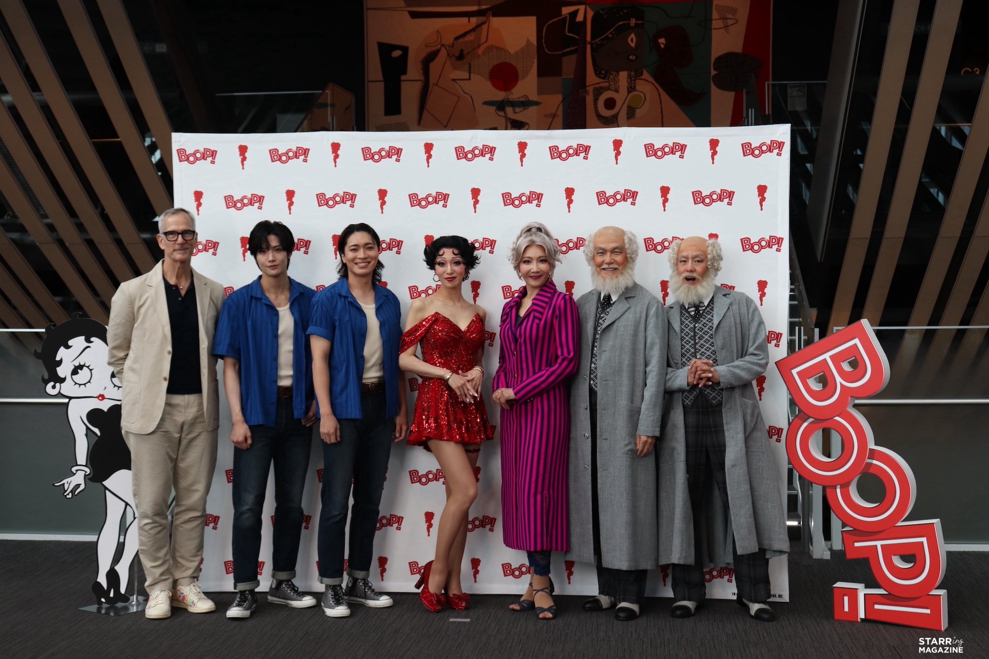 礼真琴主演『BOOP! The Musical』日本初上演が開幕　