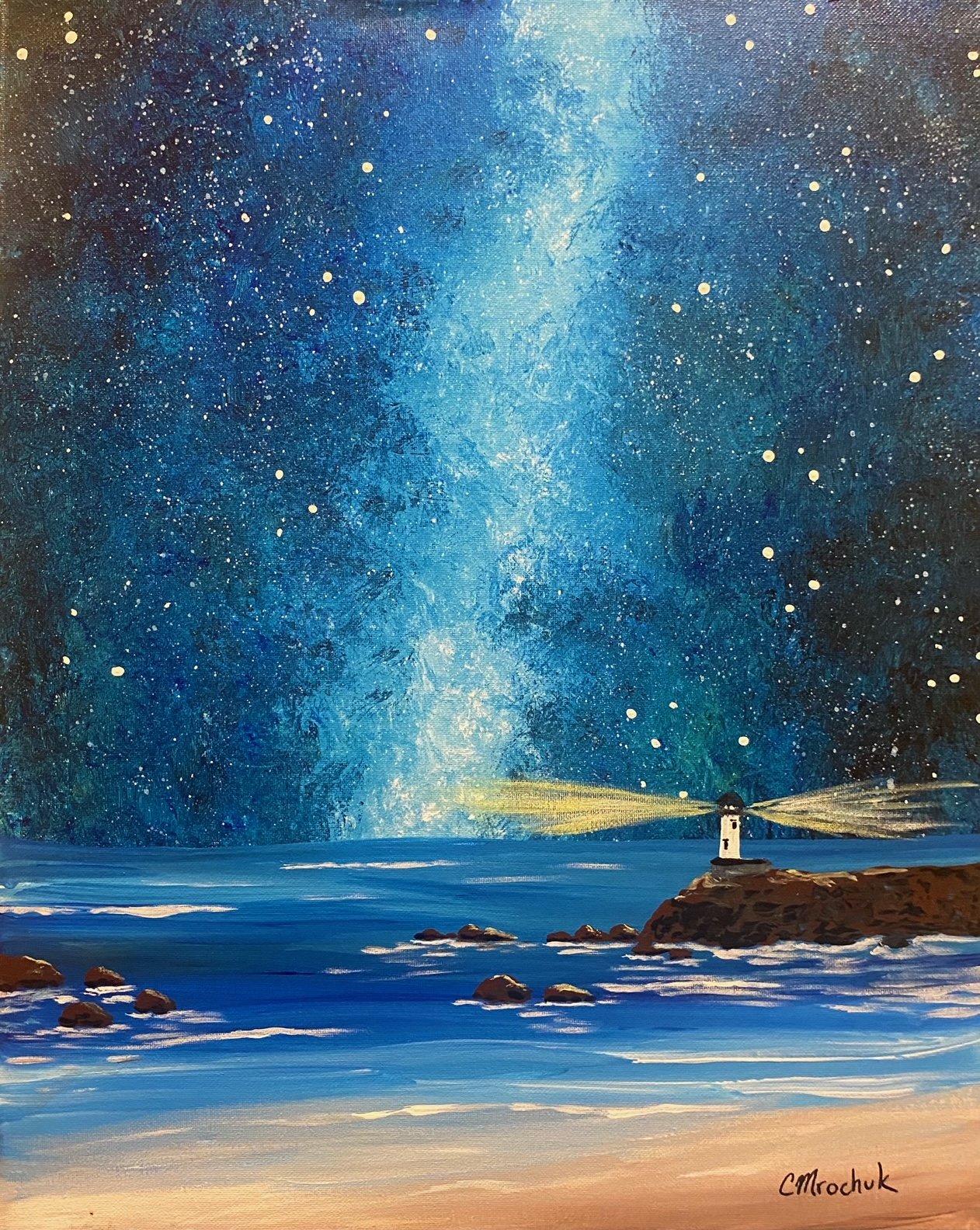 Starry Night Lighthouse *CM