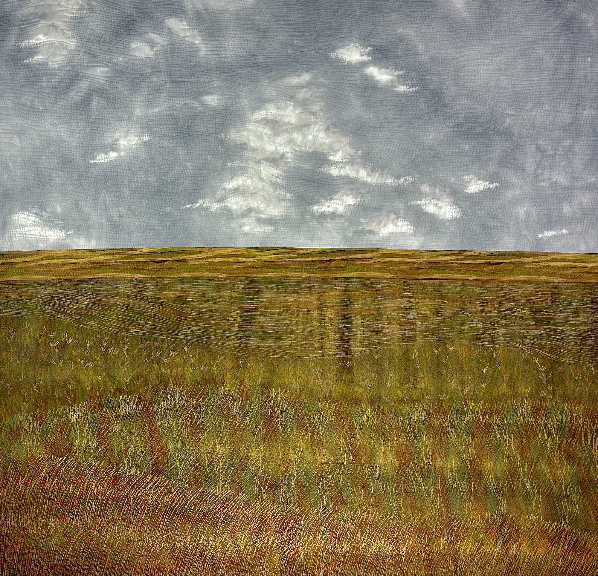 Grasslands, 38"x38"