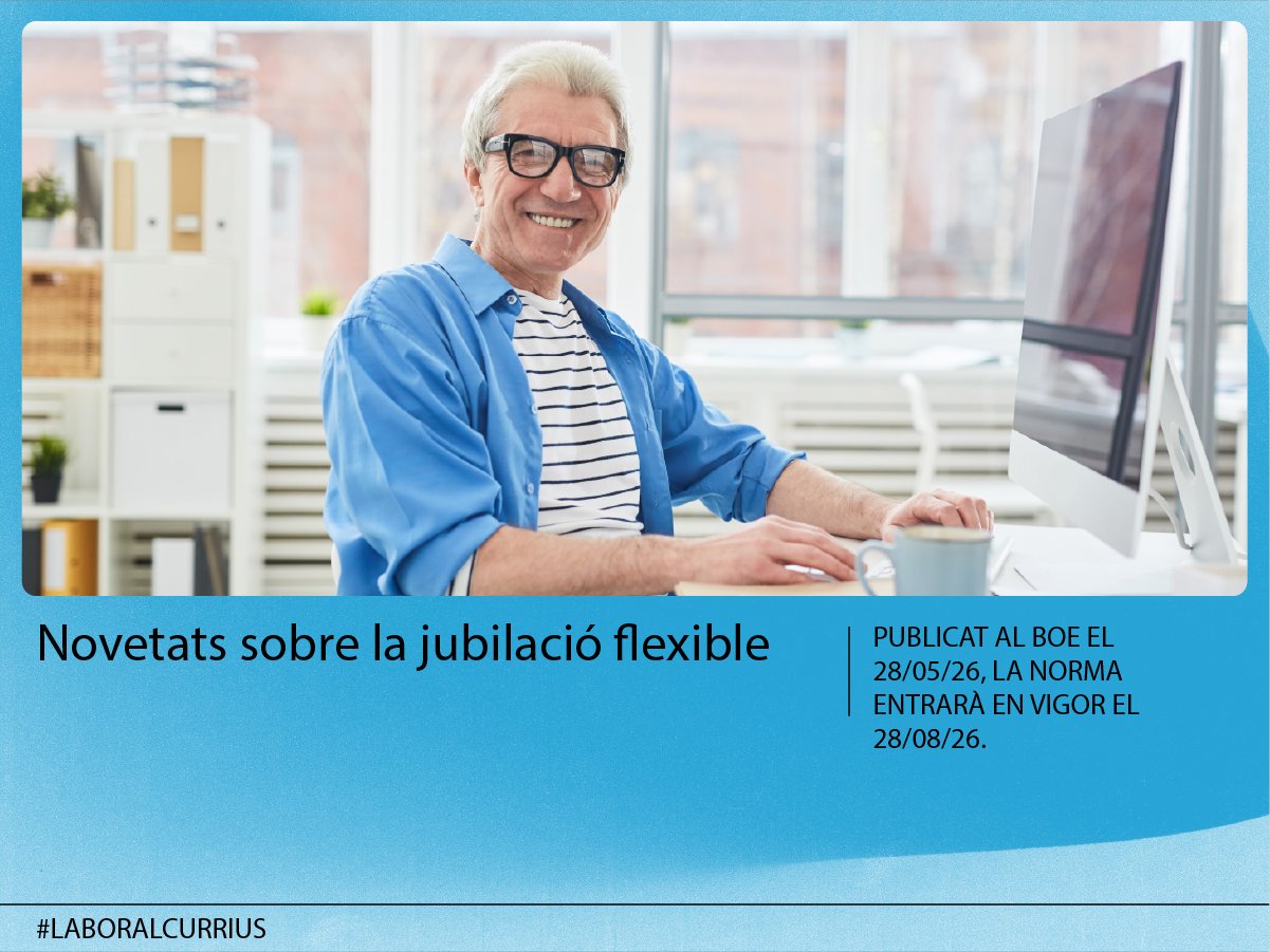 Novetats sobre la jubilació flexible