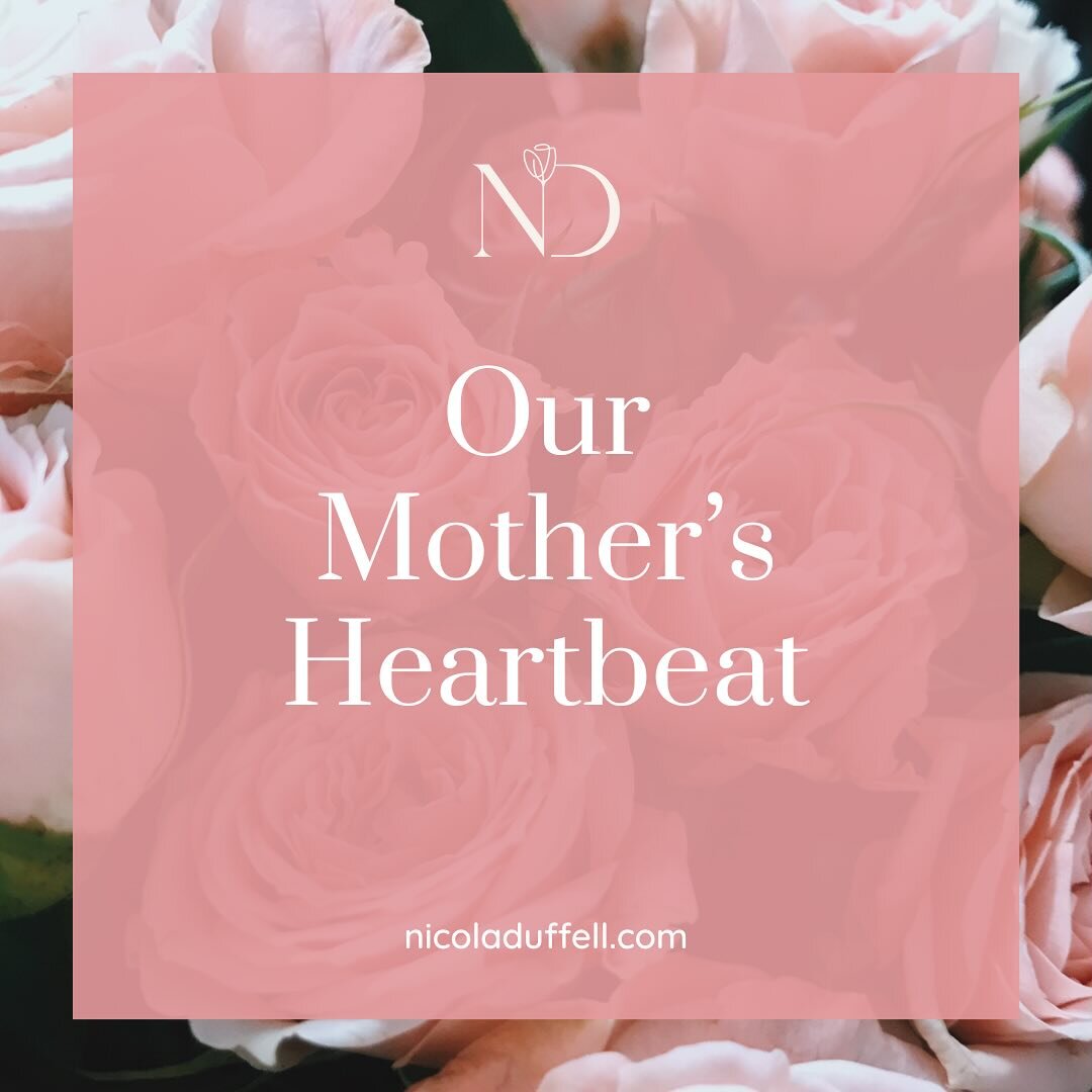 Our Mother&rsquo;s Heartbeat | Is this what we long for? Is this at the heart of our hurt and our pain?
.
Is this the grief we all feel and that leads us to more pain and conflict?
.
I honestly don&rsquo;t know.
.
But I believe this connection to Mot