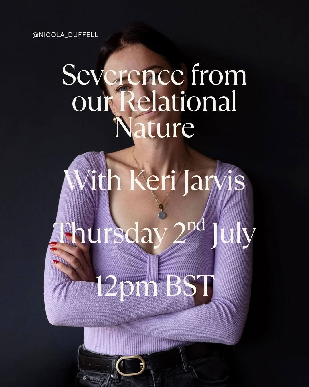 Life&rsquo;s Poetry The Conversations continue today | At 12 Noon BST I&rsquo;ll be with the wonderful @keri_l_jarvis.
.
We&rsquo;re going to explore all that&rsquo;s relational and in-relational in this world.
.
The grief I feel in this way is large