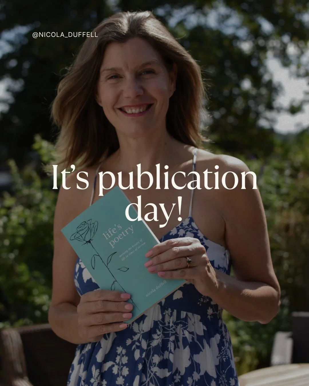 It&rsquo;s publication day | I&rsquo;m feeling all the things. Most of all I want to sit and cry. Tears of happiness, tears of joy, tears of sorrow. Tears for my beloved mum who I know will see this. Who wrote this with me. 
.
This is for all of you 