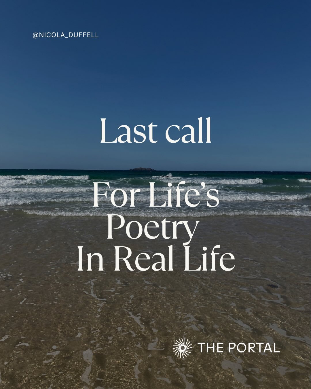 Dropping in this Sunday to see if any of you beautiful souls would like to join me, and us, through autumn and winter to tend to our grief, to our humanity and our world.
.
I&rsquo;d love to welcome a few more of you in.
.
We begin tomorrow!
.
.
.
.
