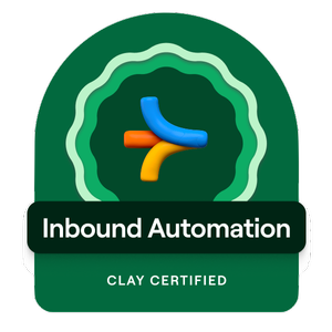 Clay inbound automation certification