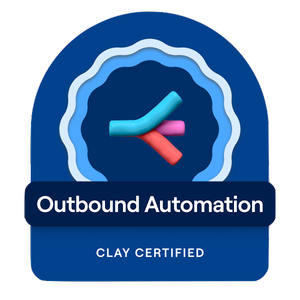 Clay outbound automation certification