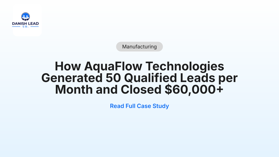 Aquaflow Technologies Case Study