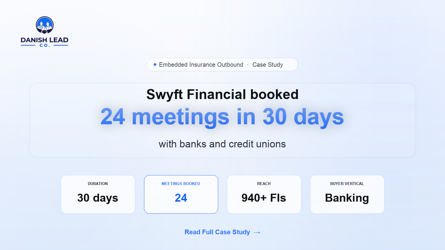 How Swyft Financial Booked 24 Qualified Meetings in 30 Days with AI Outbound