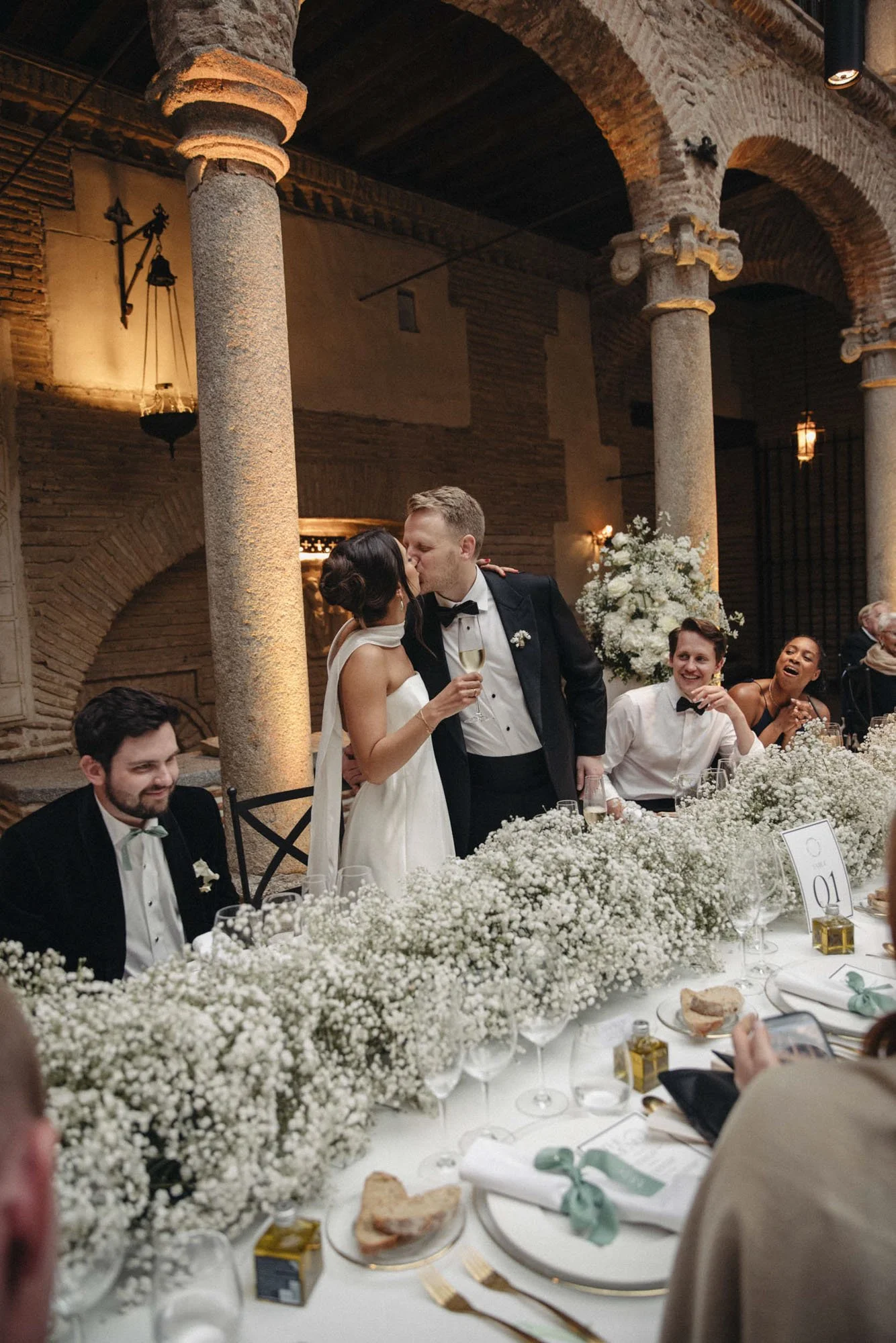 wedding at castillo de batres