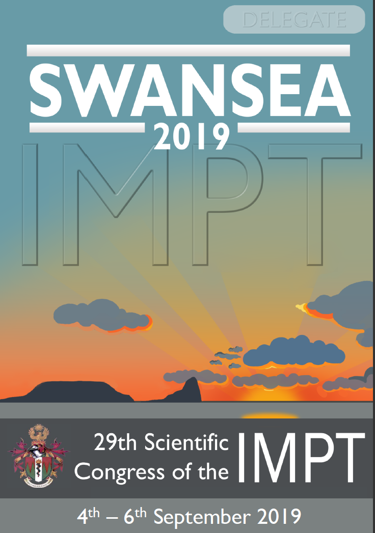 IMPT Congress, September 2019, Swansea, Wales, UK