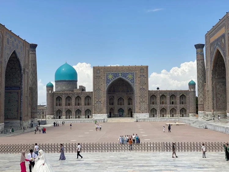 Mrs Riedinger in Uzbekistan - June 2022