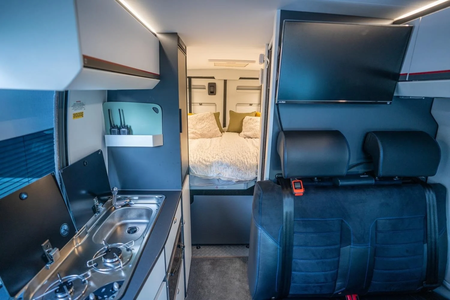 Adria Twin Sports 640 SGX View from Cab