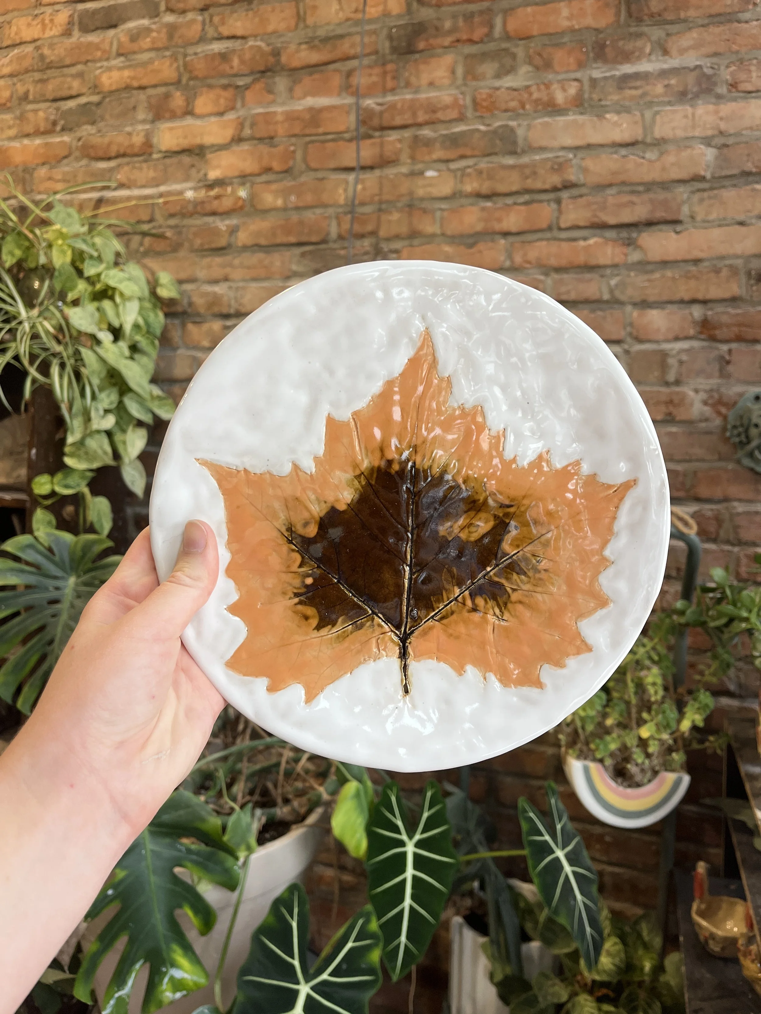 Fall Kit: Leaf Dish (You Make, We Fire)
