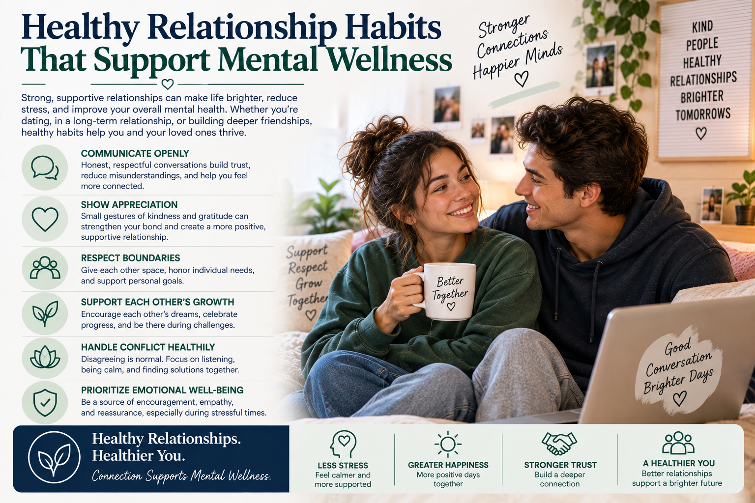 Healthy Relationship Habits That Support Mental Wellness