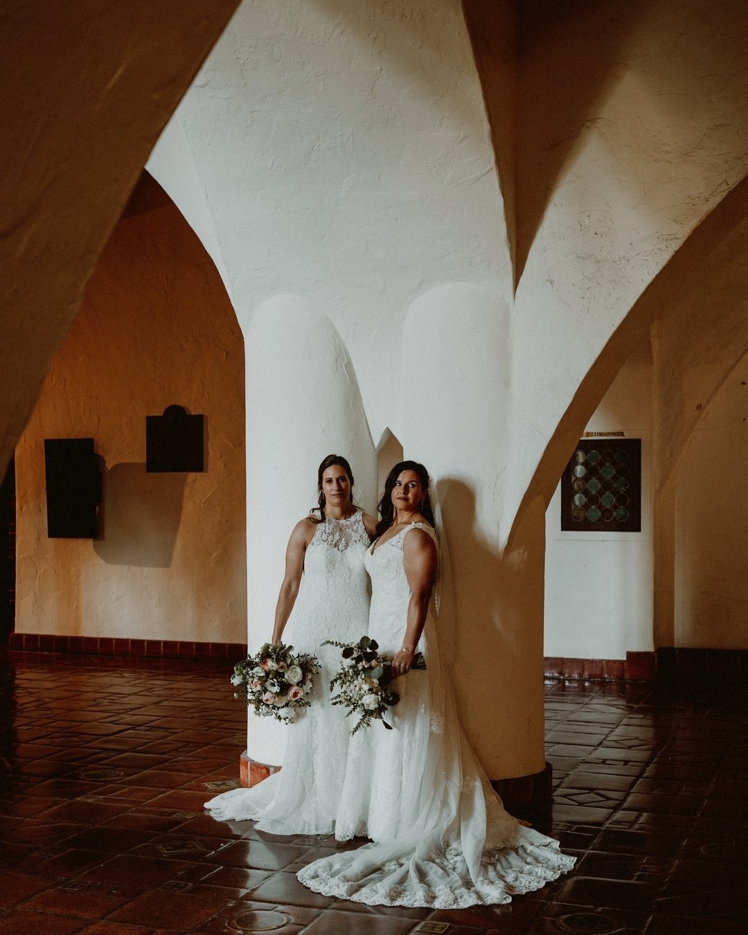 Amy and Kim's Santa Barbara wedding was so sweet and heart felt the day was completely perfect. 
&bull;⁠ The Creative Team &bull;⁠
Beautiful Couple: Amy + Kim
Amy's Attire: @emmaleesbridal
Kim&rsquo;s Attire: @emmaleesbridal
Ceremony Venue: Santa Bar