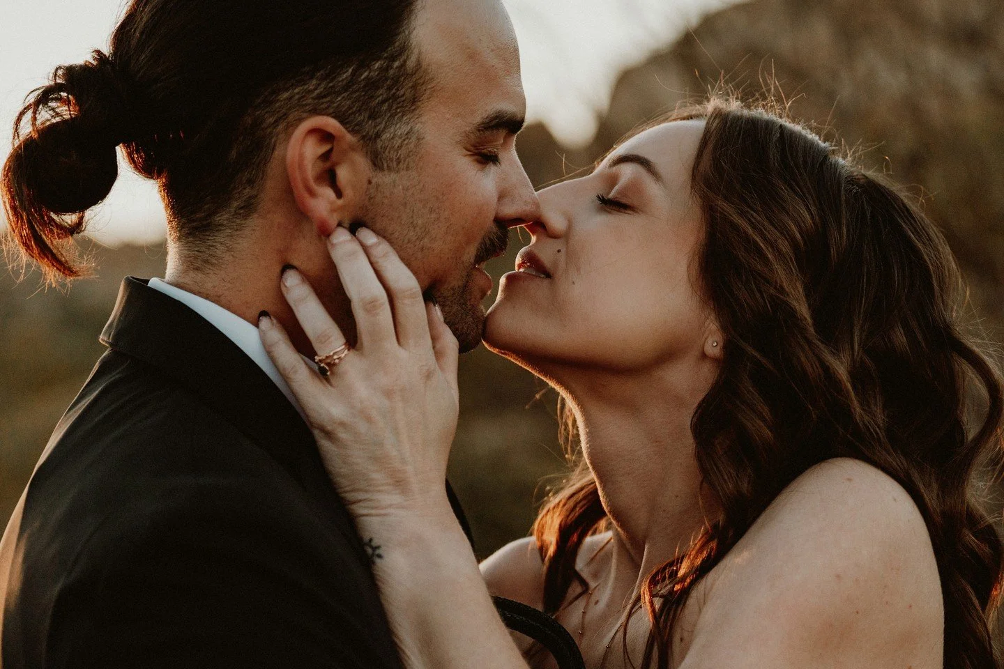 Aleesha + Ben

&bull; The Creative Team &bull;⁠
Awesome Couple: @aleeshakozy + @longwachholzonthebeach
Aleesha's Attire: Handmade by the BRIDE!
Venue: JTNP
Photographer: @jennandpawel
⁠HMUA: @viviantranartistry
Officiant: @weddinginthedesert
Catering