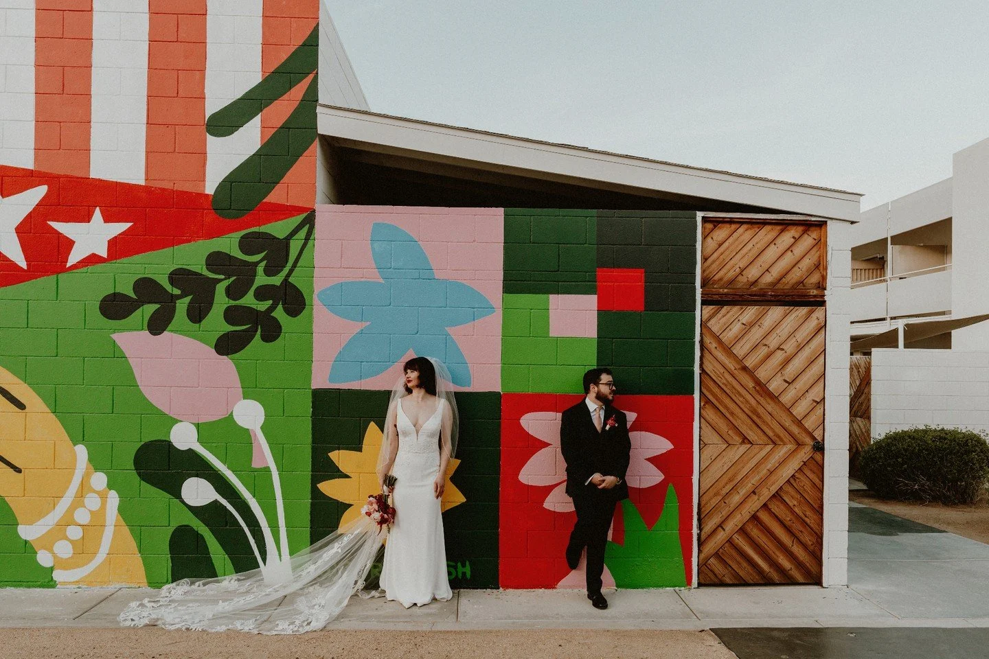 Karina and Nathan's Ace Hotel wedding was one of the most relaxed weddings we've ever been to. Both of these beautiful people were so chill and happy it was heart warming.
&bull; The Creative Team ⁠&bull;​​​​​​​​
Beautiful Couple: @karina__flo + @Nat